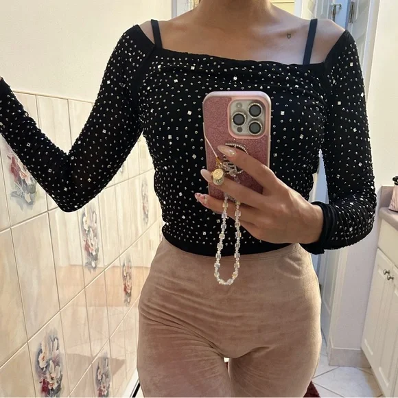 Windsor Rhinestone Top - Picture 8 of 8